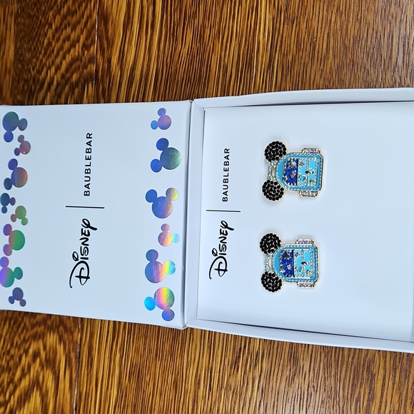 Disney X Baublebar Backpack Earrings NIB - Picture 3 of 5